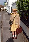 1940's, evacuee, child, girl, period, costume, hire, Goodwood revival, Pickering,